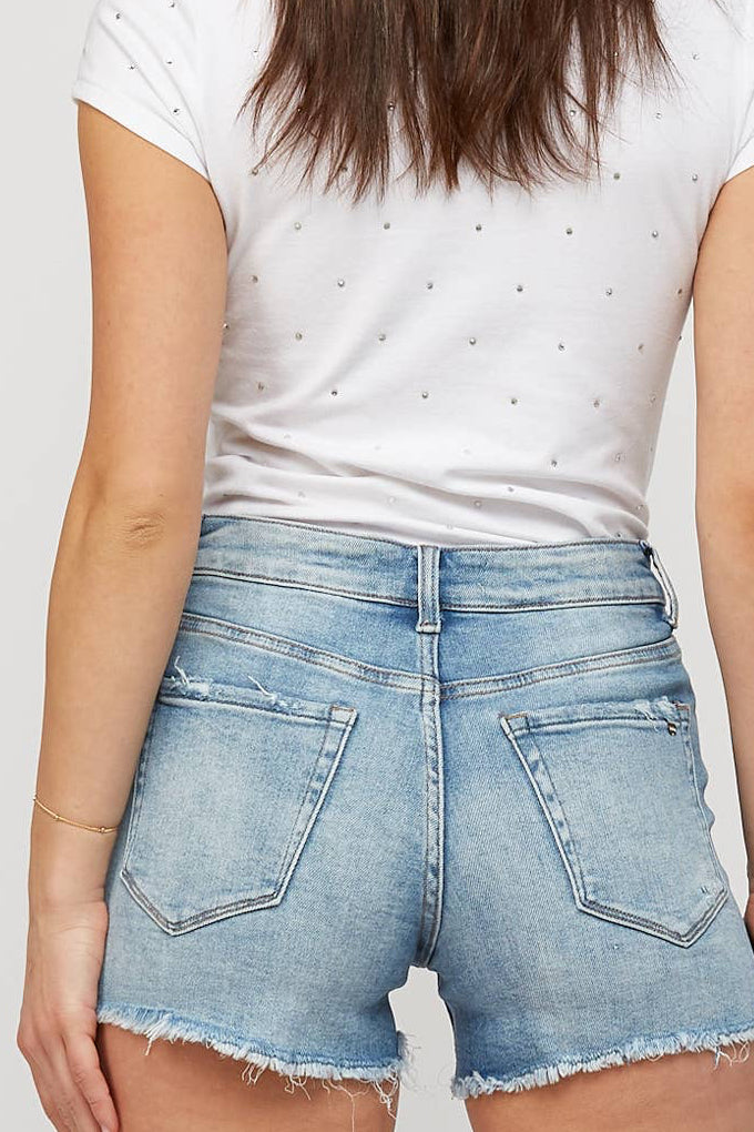 MICA Denim High Rise Shorts