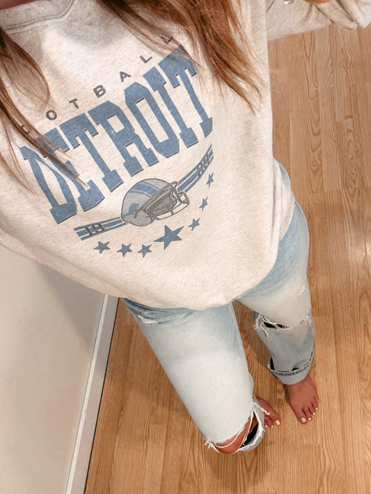 DETROIT LIONS CREWNECK