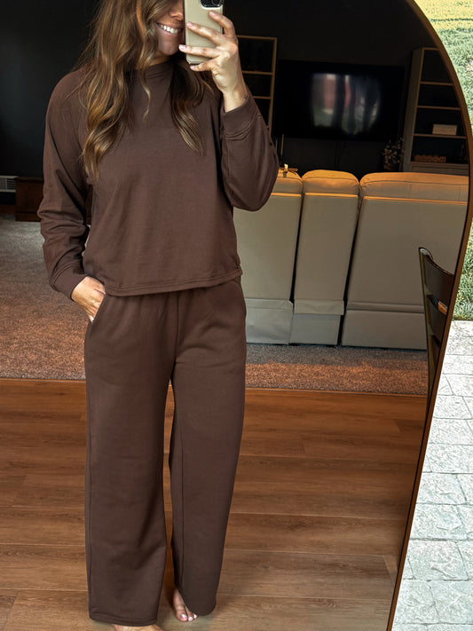 FLEECE LINED TWO PIECE SET